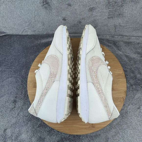 Nike Shoes Womens Size 11 Off-White Beige Snake Swoosh Retro Runner DH4262-100 - Picture 6 of 9